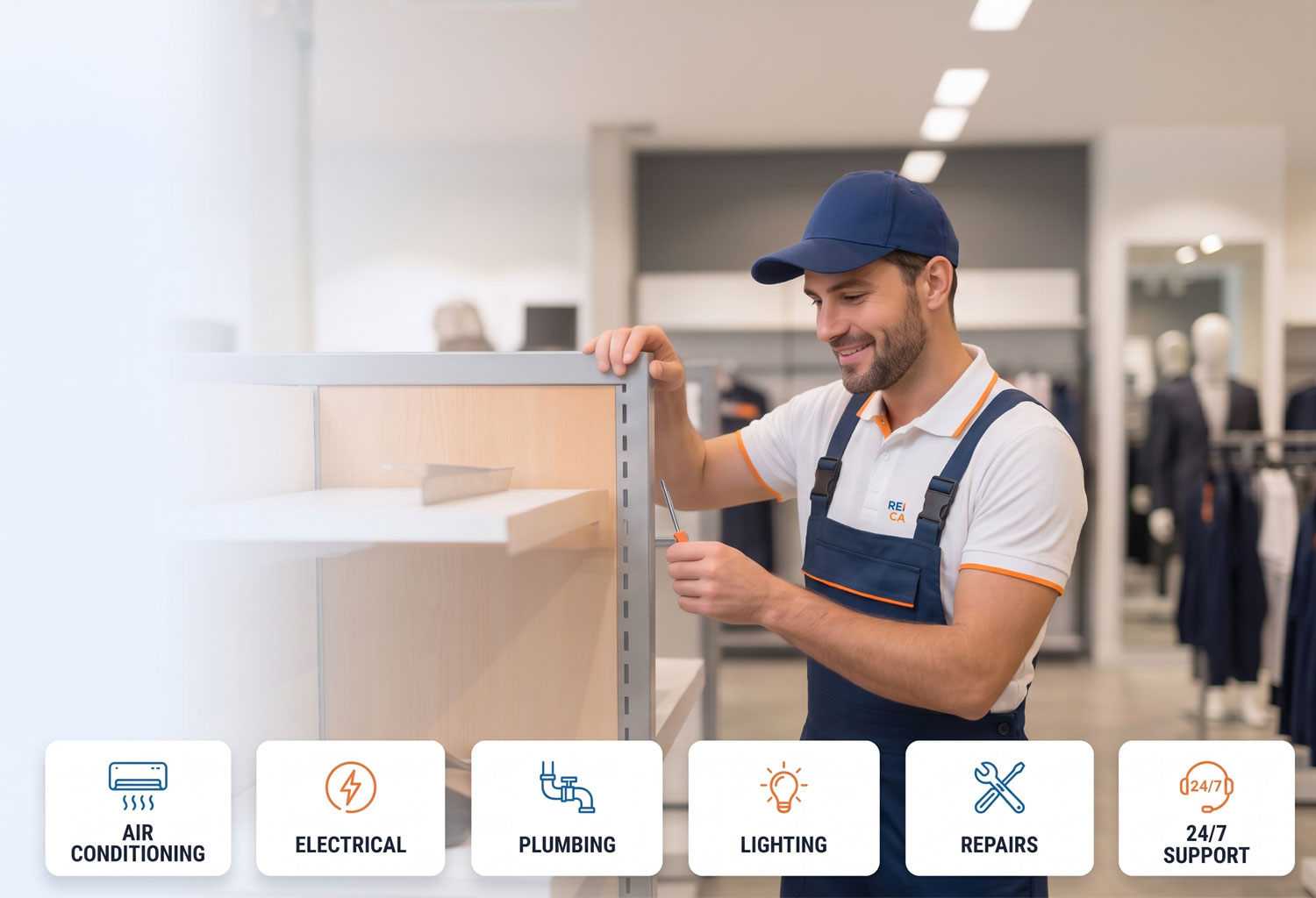 Retail Shops and Showroom Maintenance