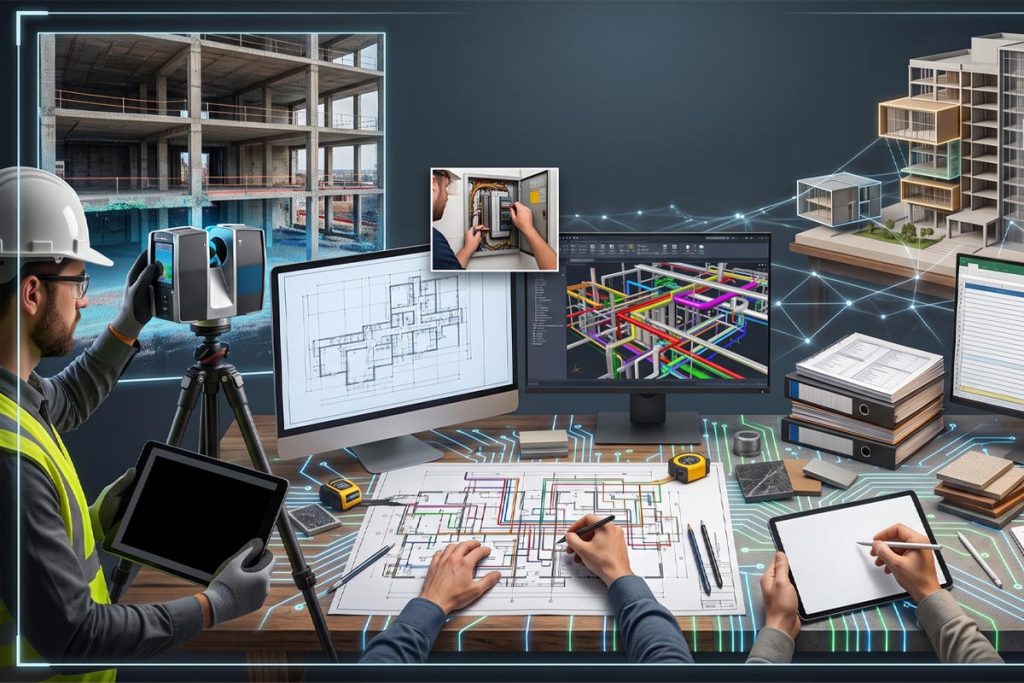 fit out site survey and mep planning dubai